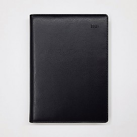 2021 위클리 다이어리 25절 - 인조가죽(검은색)